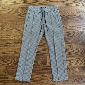 Liverpool Houndstooth Cropped Pants Small